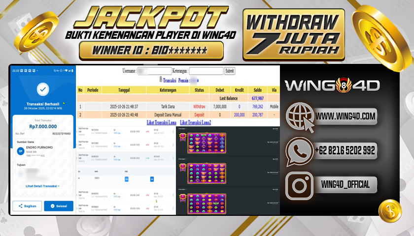 Prediksi WING4D | Prediksi dan RTP Jitu Situs WING4D