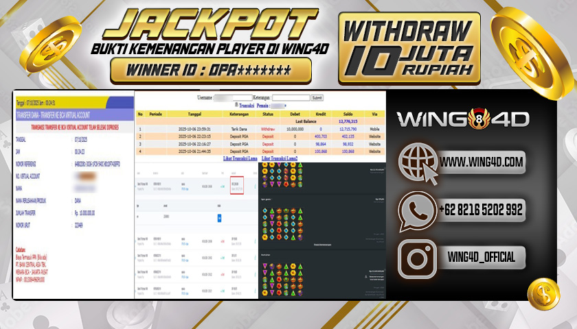 Prediksi WING4D | Prediksi dan RTP Jitu Situs WING4D