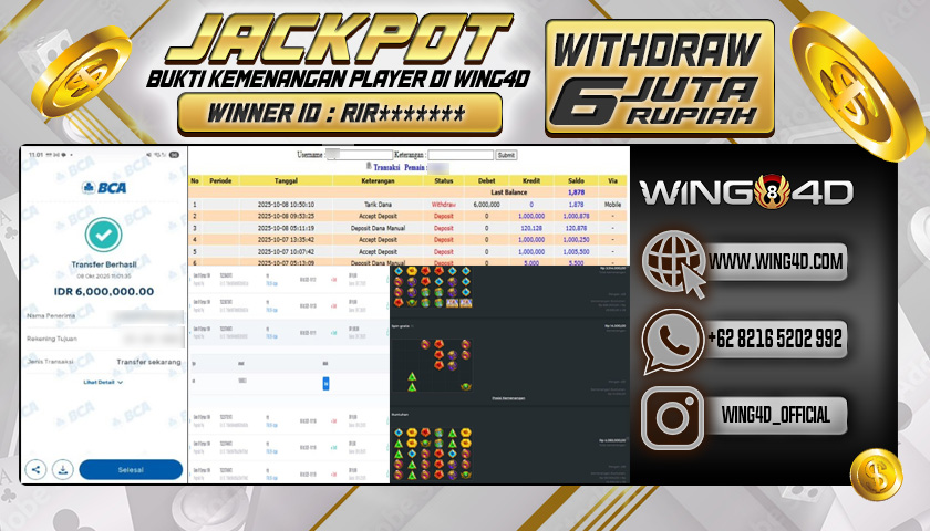Prediksi WING4D | Prediksi dan RTP Jitu Situs WING4D