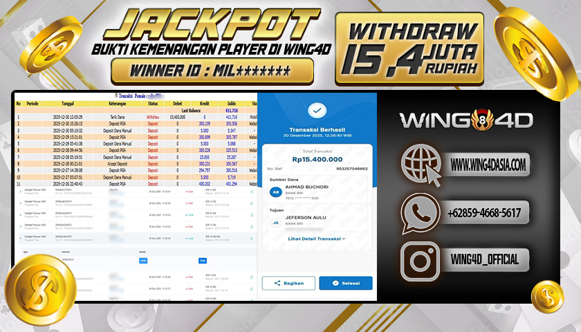Prediksi WING4D | Prediksi dan RTP Jitu Situs WING4D