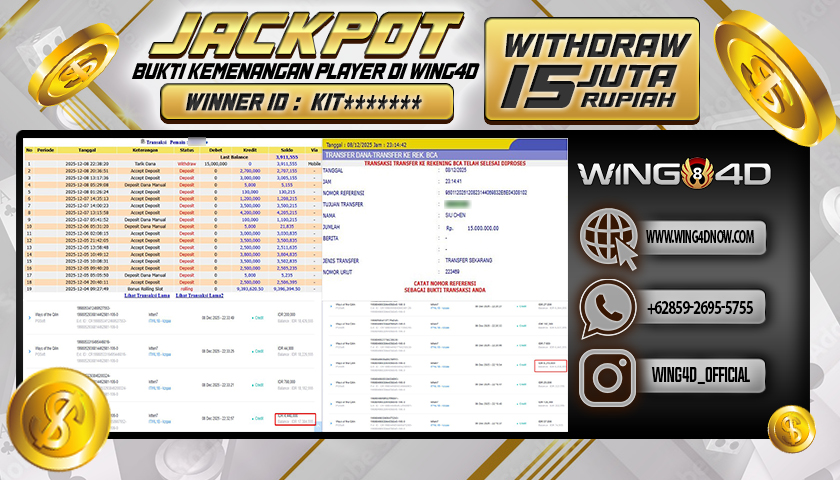 Prediksi WING4D | Prediksi dan RTP Jitu Situs WING4D