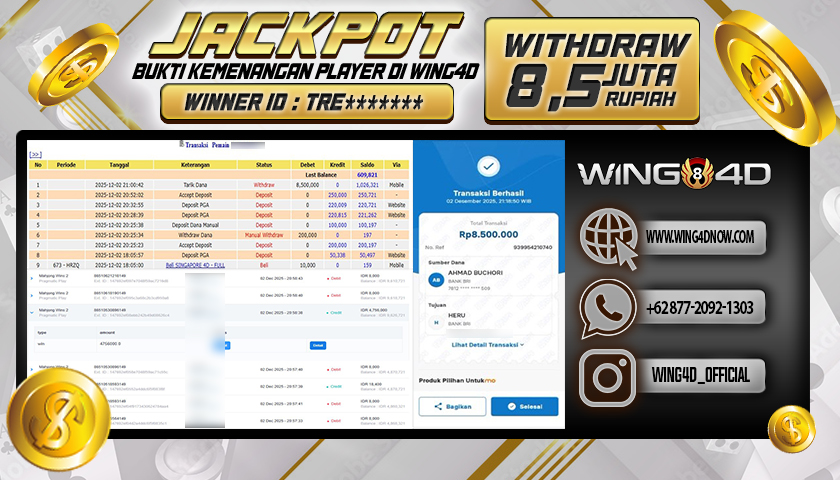 Prediksi WING4D | Prediksi dan RTP Jitu Situs WING4D