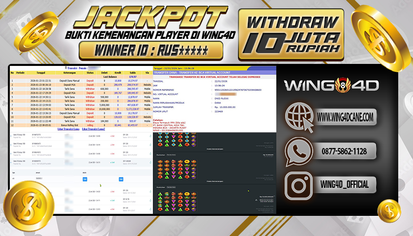 Prediksi WING4D | Prediksi dan RTP Jitu Situs WING4D