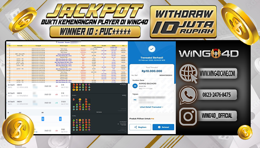 Prediksi WING4D | Prediksi dan RTP Jitu Situs WING4D