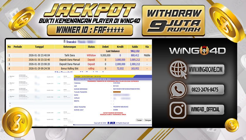 Prediksi WING4D | Prediksi dan RTP Jitu Situs WING4D