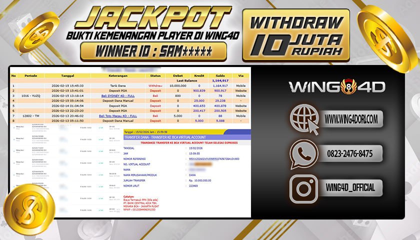 Prediksi WING4D | Prediksi dan RTP Jitu Situs WING4D