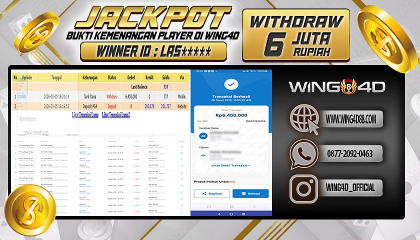 Prediksi WING4D | Prediksi dan RTP Jitu Situs WING4D