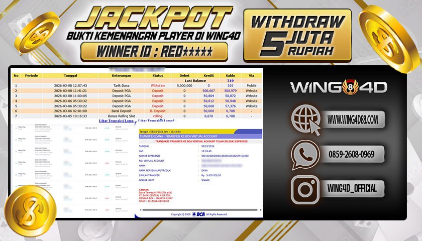 Prediksi WING4D | Prediksi dan RTP Jitu Situs WING4D