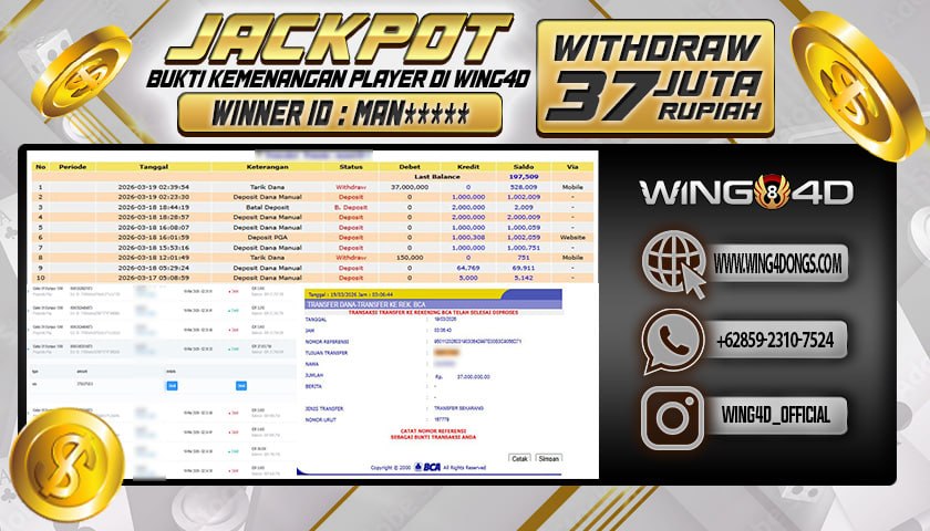 Prediksi WING4D | Prediksi dan RTP Jitu Situs WING4D