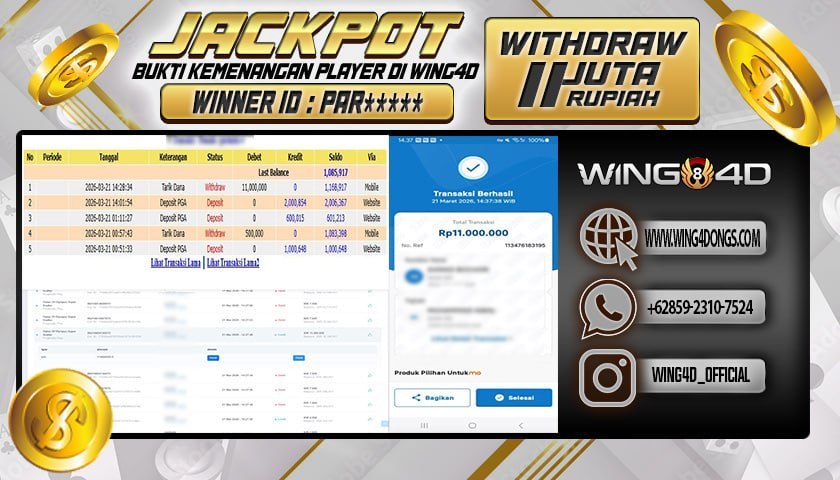Prediksi WING4D | Prediksi dan RTP Jitu Situs WING4D