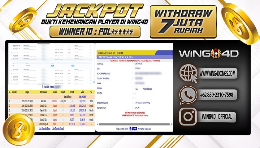 Prediksi WING4D | Prediksi dan RTP Jitu Situs WING4D