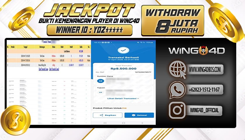Prediksi WING4D | Prediksi dan RTP Jitu Situs WING4D