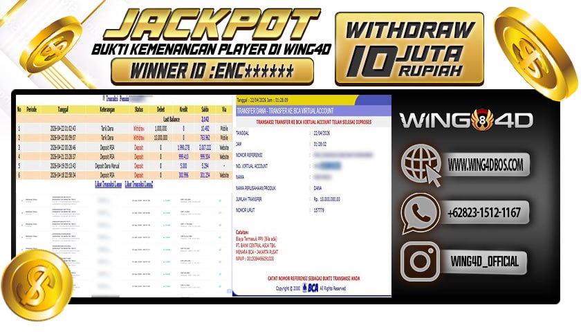 Prediksi WING4D | Prediksi dan RTP Jitu Situs WING4D